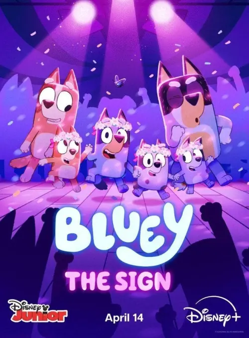 Постер до фільму "Bluey: The Sign"