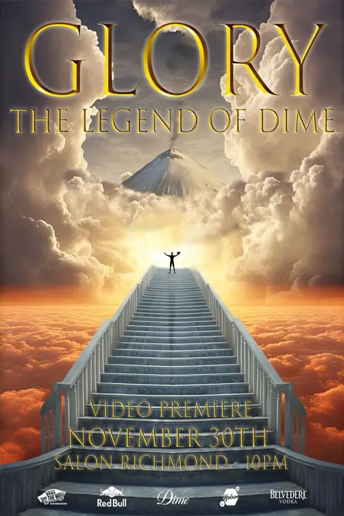 Постер до фільму "GLORY: The Legend of Dime"