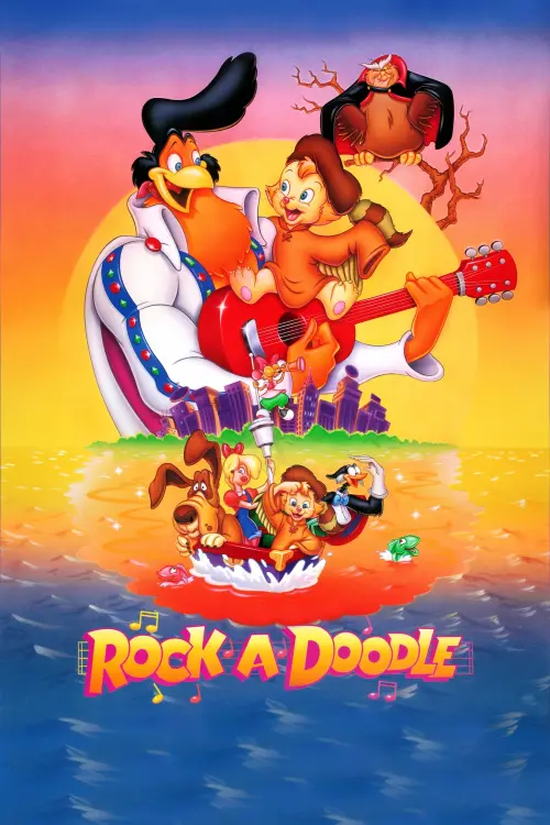 Постер до фільму "Rock-A-Doodle"