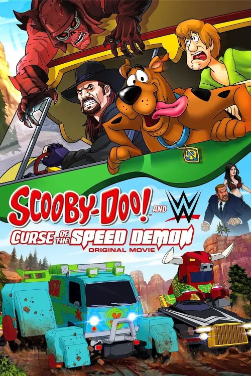 Постер до фільму "Scooby-Doo! and WWE: Curse of the Speed Demon 2016"