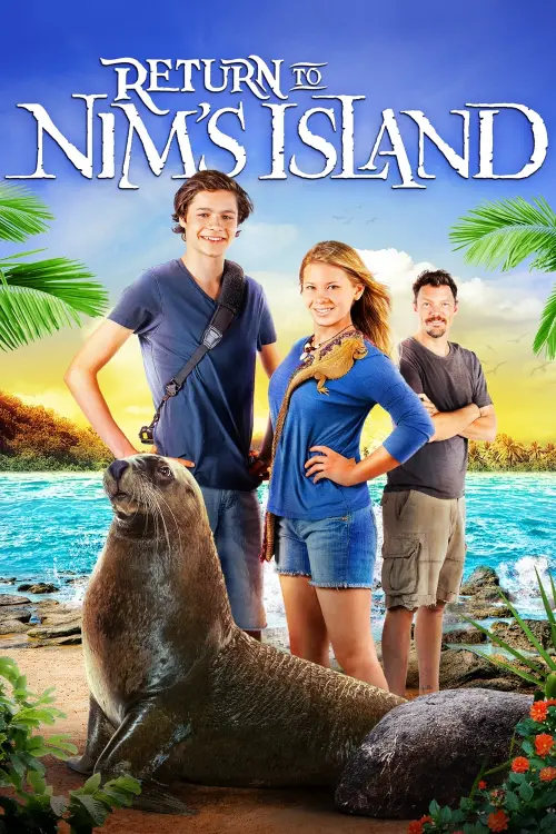 Постер до фільму "Повернення на острів Нім"