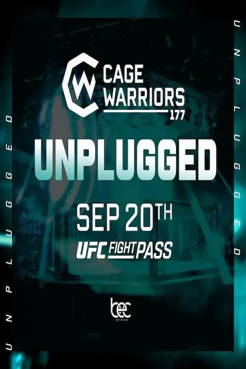 Постер до фільму "Cage Warriors 177: Unplugged"