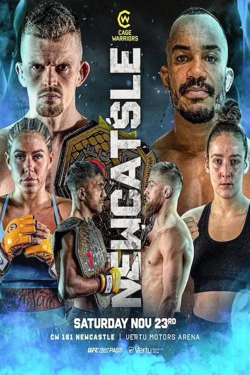 Постер до фільму "Cage Warriors 181: Newcastle"