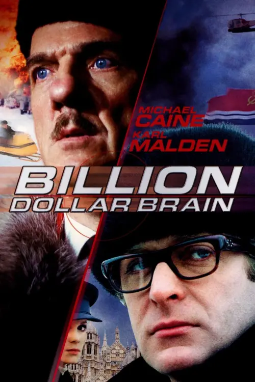 Постер до фільму "Billion Dollar Brain"