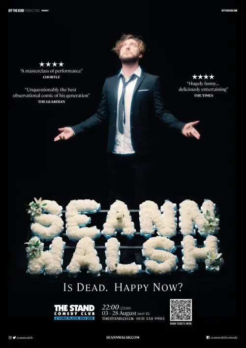 Постер до фільму "Seann Walsh: Is Dead, Happy Now?"