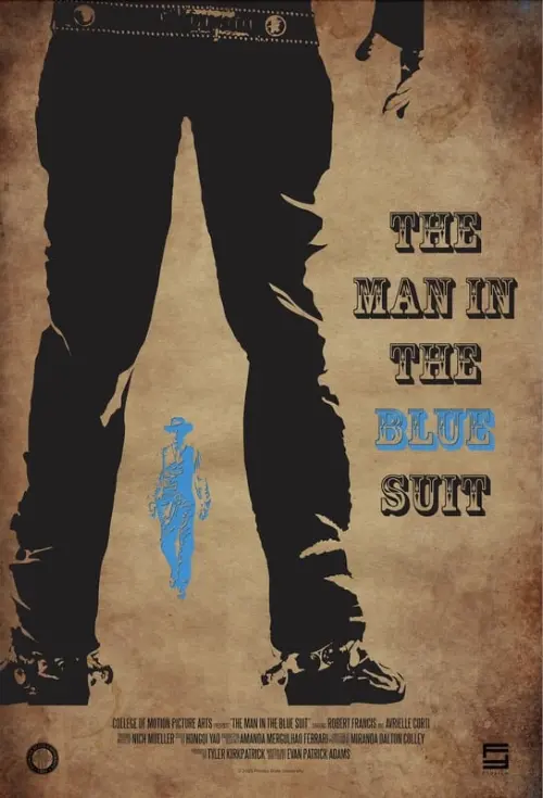 Постер до фільму "The Man in the Blue Suit"