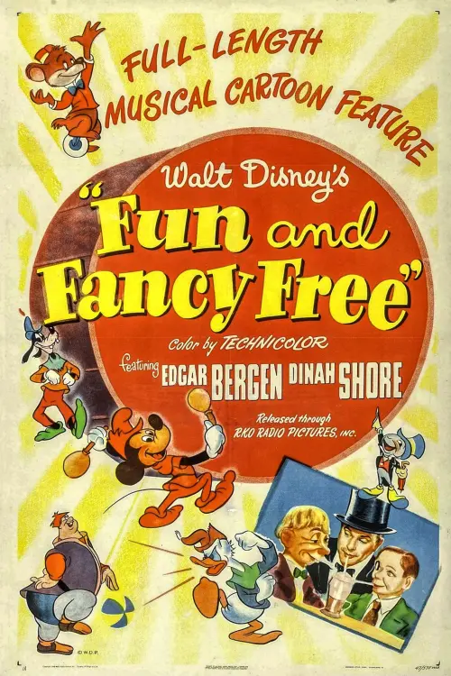 Постер до фільму "Fun and Fancy Free"