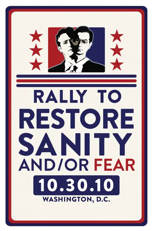 Постер до фільму "The Rally to Restore Sanity and/or Fear"