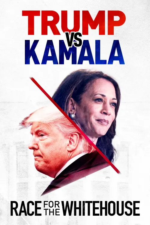 Постер до фільму "Trump vs. Kamala: Race for the White House"