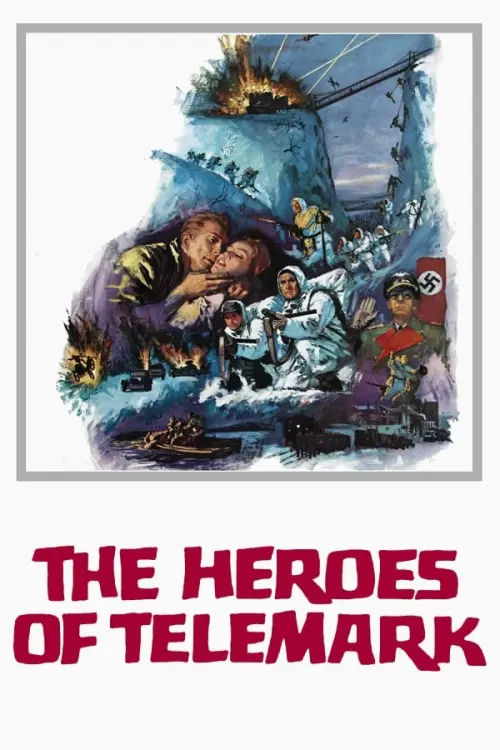 Постер до фільму "The Heroes of Telemark"