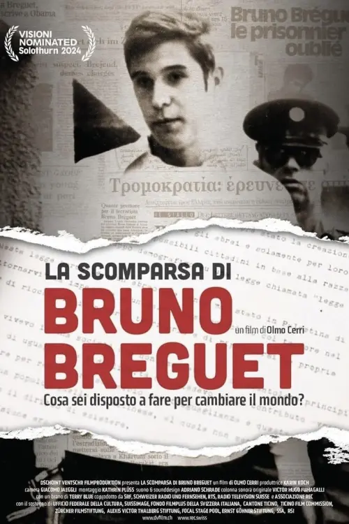 Постер до фільму "La scomparsa di Bruno Bréguet"