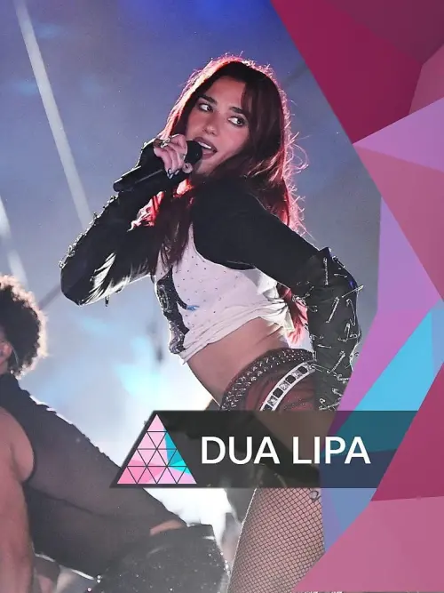 Постер до фільму "Dua Lipa: Live at Glastonbury 2024"