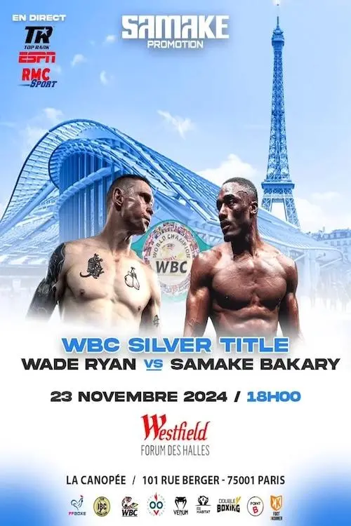 Постер до фільму "Bakary Samake vs. Wade Ryan"