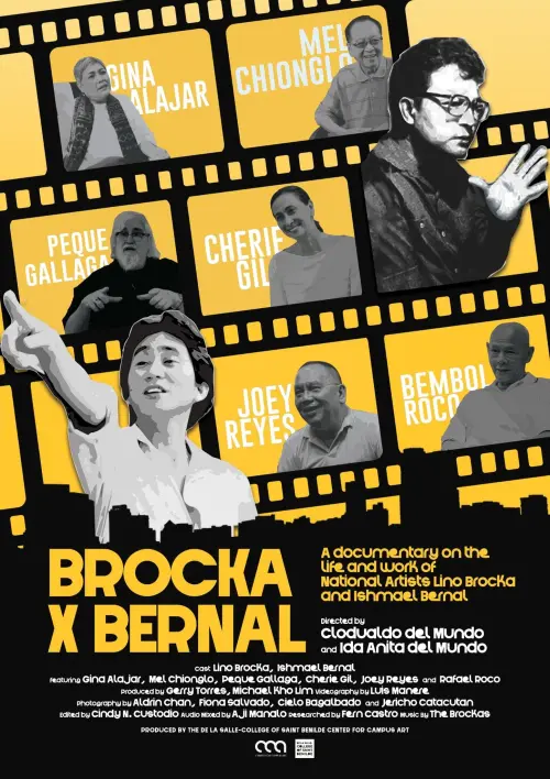 Постер до фільму "Brocka x Bernal"