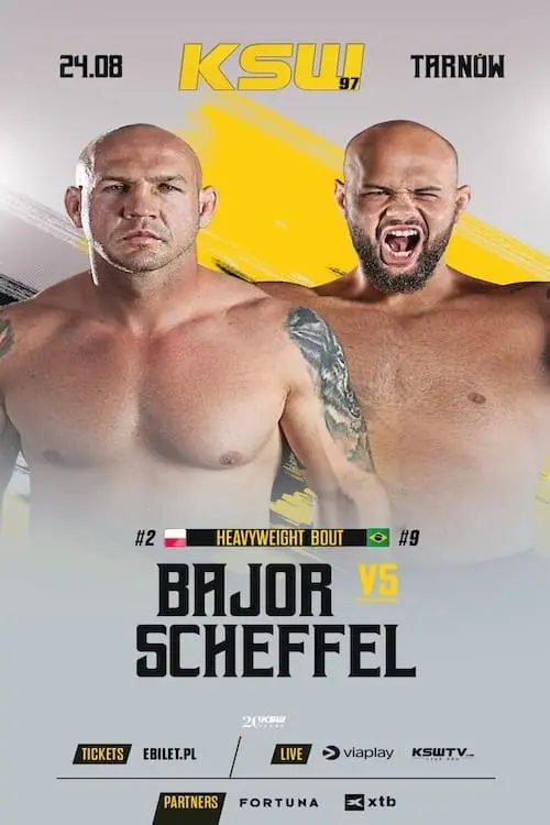 Постер до фільму "KSW 97: Bajor vs. Scheffel"