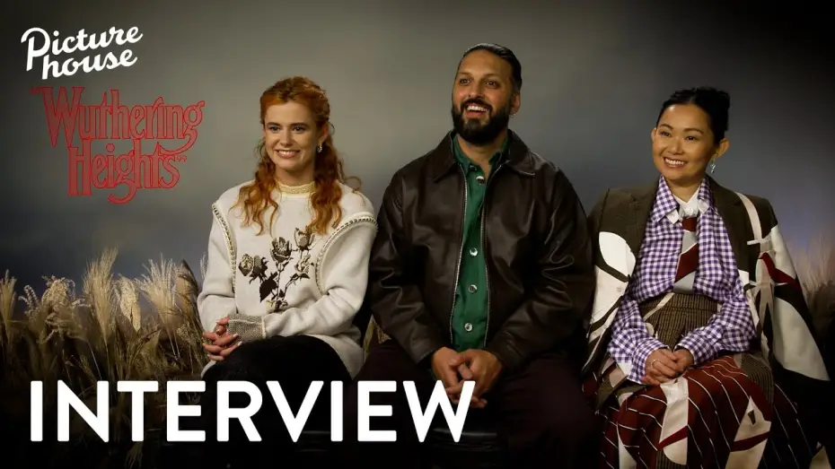 Відео до фільму &laquo;Буремний перевал&raquo; | Interview with Hong Chau, Alison Oliver & Shazad Latif