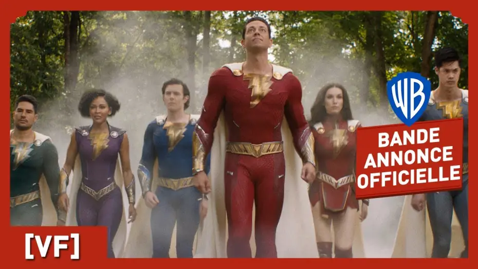 Відео до фільму Шазам! Лють богів | SHAZAM! LA RAGE DES DIEUX  &ndash; Bande-annonce officielle #1 (VF) - Zachary Levi