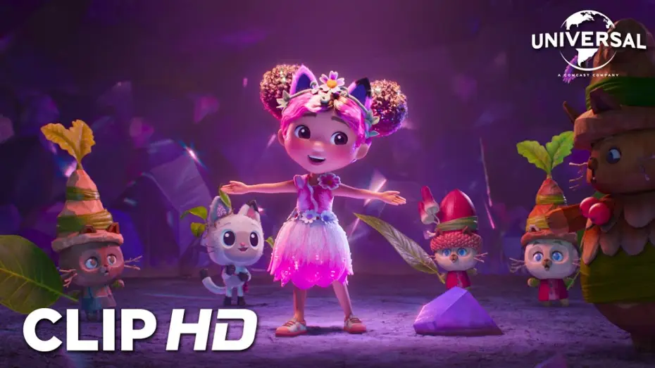 Відео до фільму Ляльковий будиночок Ґаббі у кіно | Clip en espa&ntilde;ol - La moda del bosque