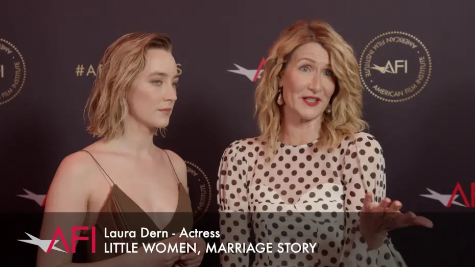 Відео до фільму Маленькі жінки | Saoirse Ronan and Laura Dern talk about LITTLE WOMEN at AFI AWARDS 2019