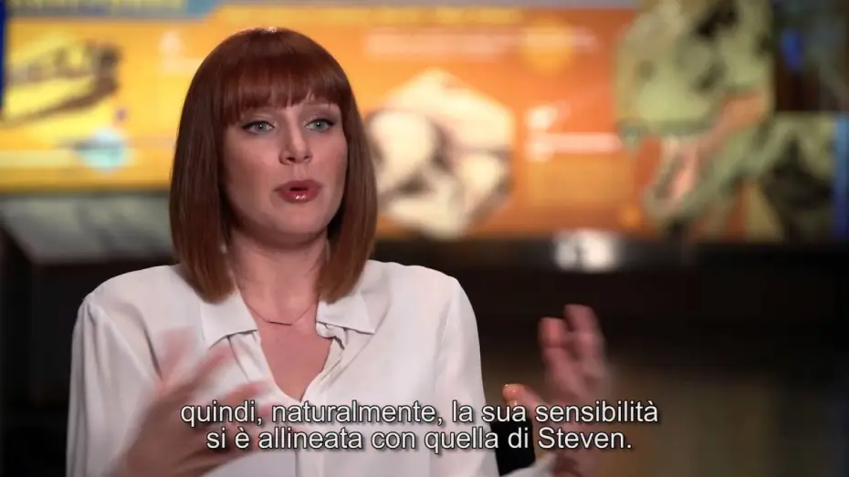 Відео до фільму Світ Юрського періоду | JURASSIC WORLD - Intervista a Bryce Dallas Howard (sottotitoli in italiano)