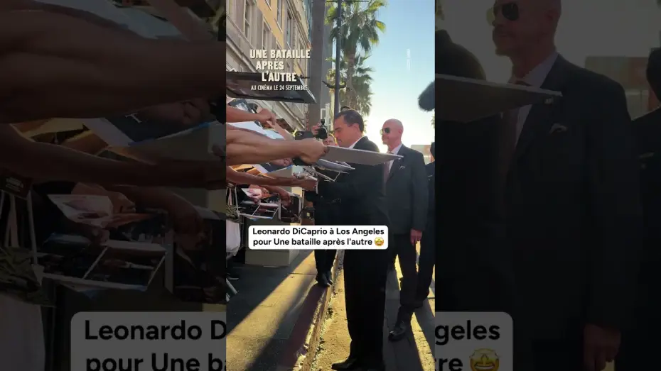 Відео до фільму Одна битва за іншою | Leonardo DiCaprio &eacute;tait &agrave; Los Angeles hier pour l'avant-premi&egrave;re d'Une bataille apr&egrave;s l'autre 🔥