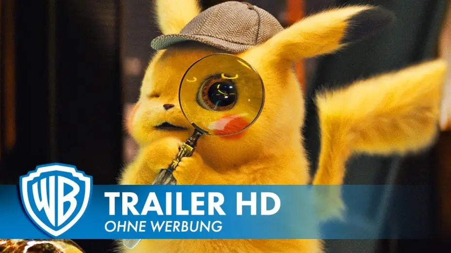 Відео до фільму Покемон. Детектив Пікачу | POK&Eacute;MON MEISTERDETEKTIV PIKACHU - Trailer #2 Deutsch HD German (2019)