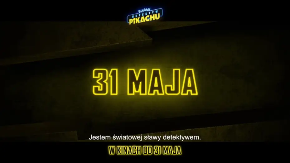 Відео до фільму Покемон. Детектив Пікачу | POK&Eacute;MON DETEKTYW PIKACHU - Spot Cute 30 pl