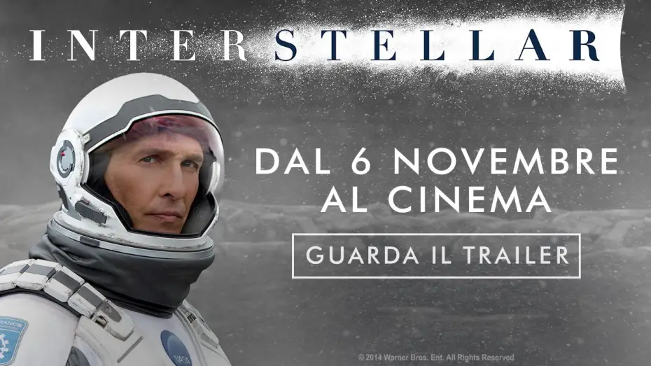 Відео до фільму Інтерстеллар | Interstellar - Nuovo Trailer Ufficiale Italiano | HD