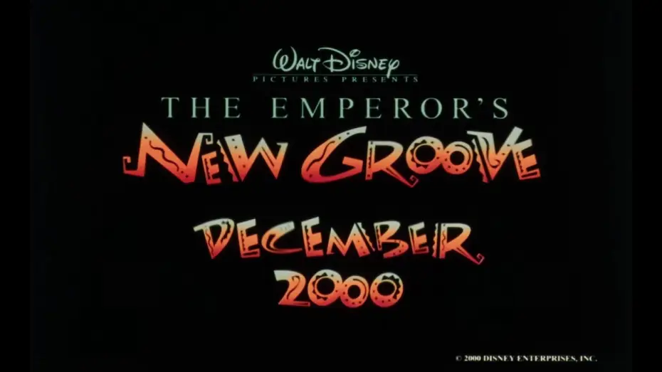 Відео до фільму Пригоди імператора | The Emperor's New Groove - Theatrical Trailer #1 (35mm 4K) (June 30, 2000)