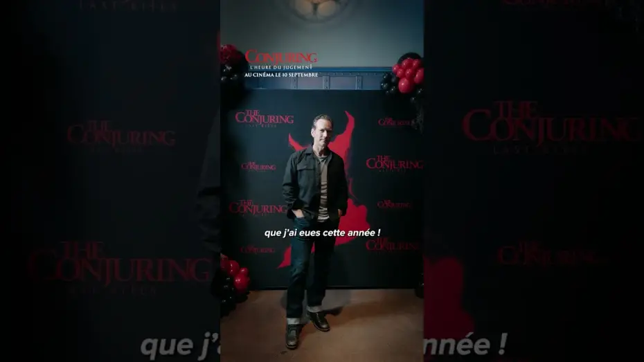 Відео до фільму Закляття 4: Останній обряд | Les fans de Conjuring ont HURL&Eacute; devant le dernier film 🔥 #Conjuring