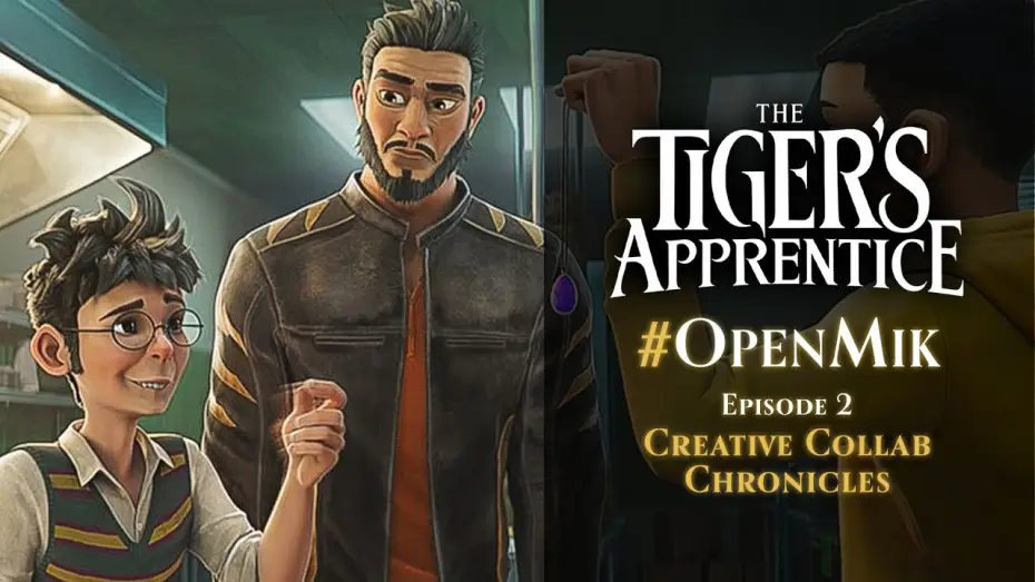 Відео до фільму Учень тигра | #OpenMik Mikros Animation - The Tiger's Apprentice | Episode 2/4
