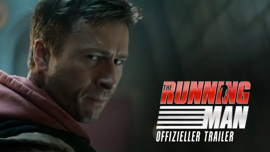 Відео до фільму Людина, що біжить | The Running Man | Offizieller Trailer (2025) Edgar Wright, Glen Powell, Josh Brolin, Colman Domingo