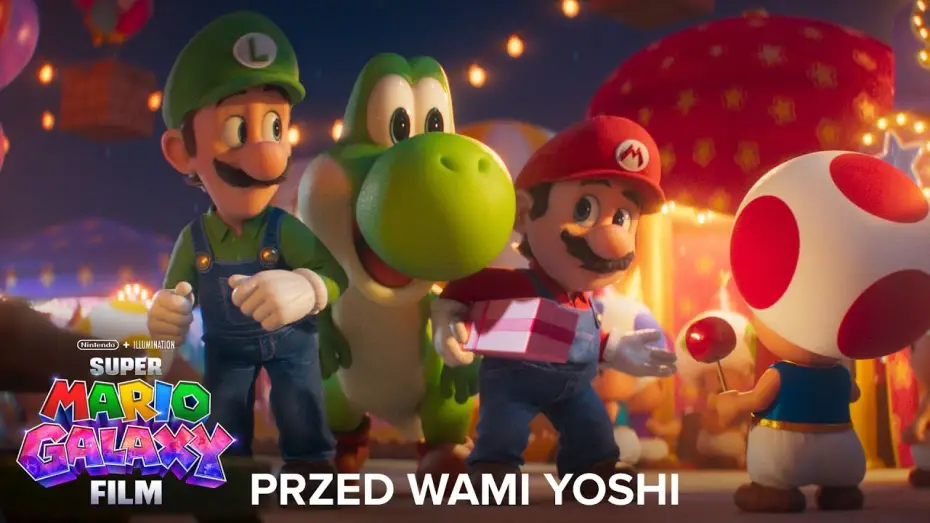 Відео до фільму Супер Маріо Галактика в кіно | drugi zwiastun