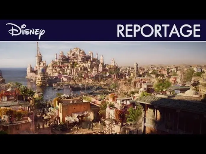 Відео до фільму Аладдін | Aladdin (2019) - Reportage : Les d&eacute;cors d'Agrabah VOST