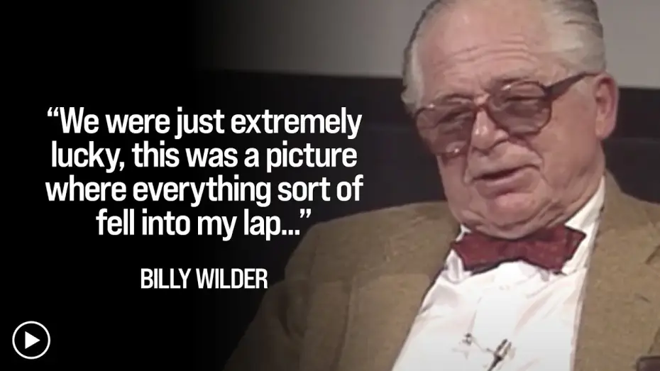 Відео до фільму Бульвар Сансет | Billy Wilder on making SUNSET BLVD