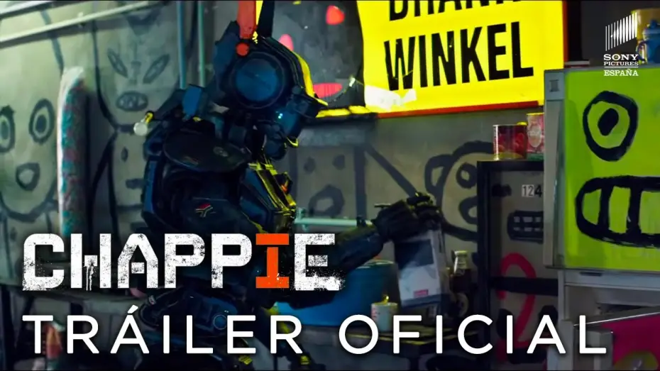 Відео до фільму Робот Чаппі | CHAPPIE. Teaser Tr&aacute;iler Oficial en espa&ntilde;ol HD. Pr&oacute;ximamente en cines.