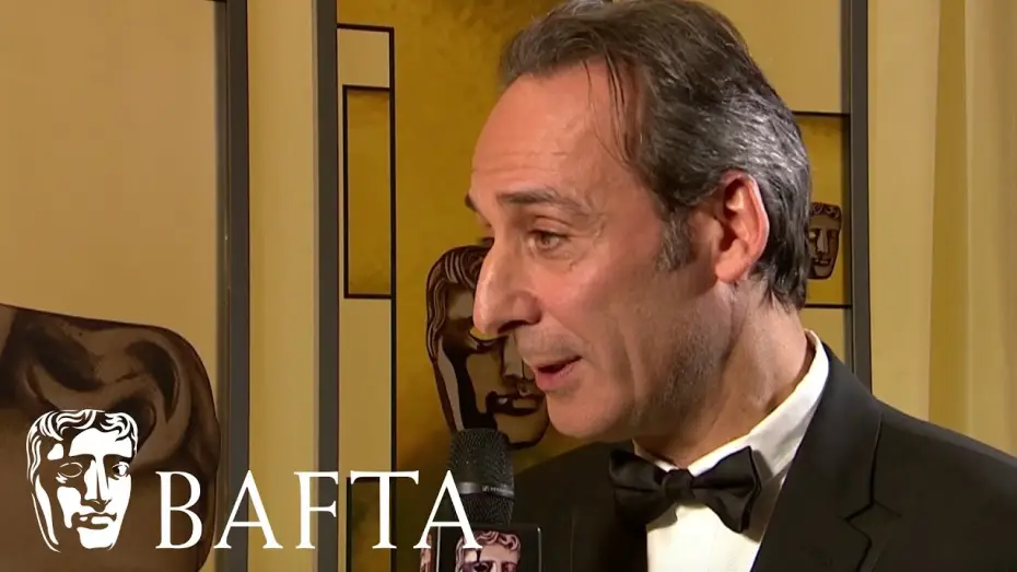 Відео до фільму Форма води | Alexandre Desplat talks backstage on his Original Music BAFTA win for The Shape of Water