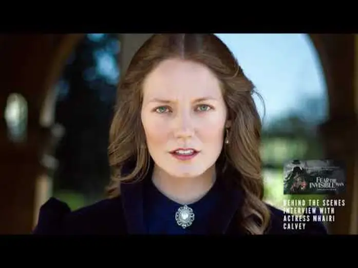 Відео до фільму Бійтеся людину-невидимку | BTS interview with actress Mhairi Calvey
