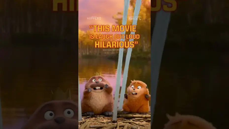 Відео до фільму Стрибунці | unhinged, laugh out loud hilarious, and Pixar's funniest movie...