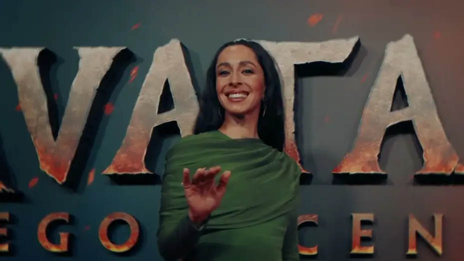 Відео до фільму Аватар 3 | Oona Chaplin en la Premi&egrave;re de Madrid