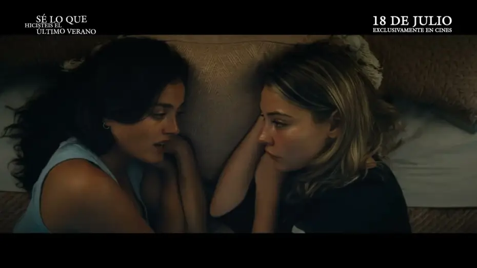 Відео до фільму Я знаю, що ви скоїли минулого літа | No pod&eacute;is huir, ni esconderos.