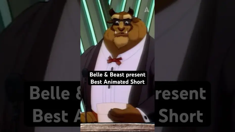 Відео до фільму Красуня і Чудовисько | Belle, The Beast, & Chip From 'Beauty and the Beast' Present Best Animated Short At The 64th Oscars