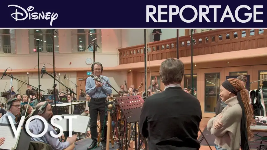 Відео до фільму Русалонька | La Petite Sir&egrave;ne (2023) - Reportage : La musique du film (VOST) | Disney