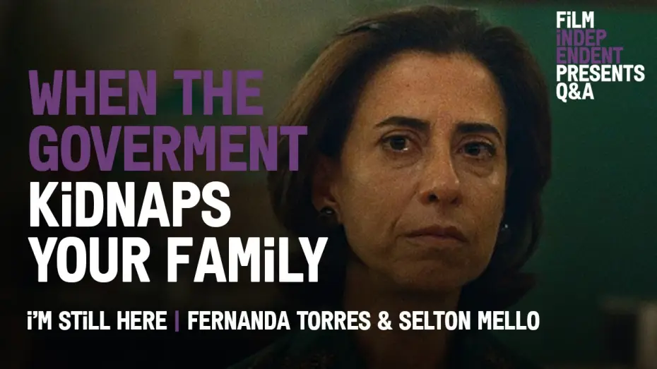 Відео до фільму Я досі тут | When the Brazilian Government Kidnaped Its Own People - I&rsquo;m Still Here Q&A