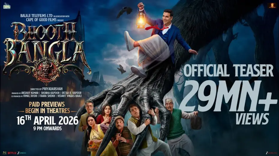 Відео до фільму Bhooth Bangla | Bhooth Bangla -Official Teaser | Akshay Kumar, Tabu, Paresh, Wamiqa, Priyadarshan |In Cinemas 10 Apr