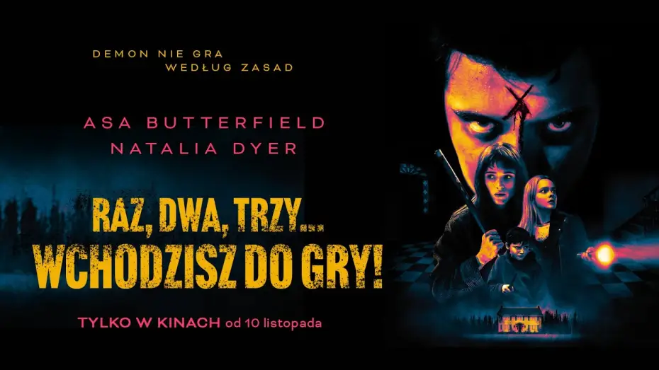 Відео до фільму Диявольська гра | RAZ DWA TRZY... WCHODZISZ DO GRY! | UWAŻAJ Z KIM GRASZ | TYLKO W KINACH OD 10/11