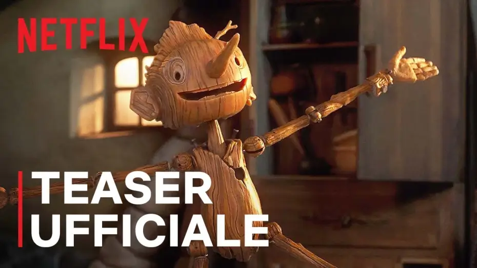 Відео до фільму Піноккіо Ґільєрмо дель Торо | PINOCCHIO DI GUILLERMO DEL TORO | Teaser ufficiale | Netflix