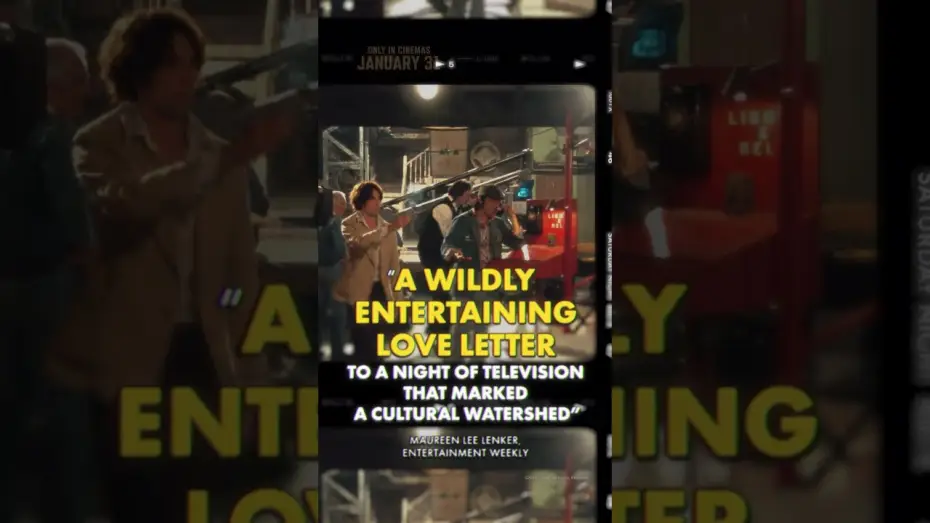 Відео до фільму Суботній вечір | "A wildly entertaining love letter"