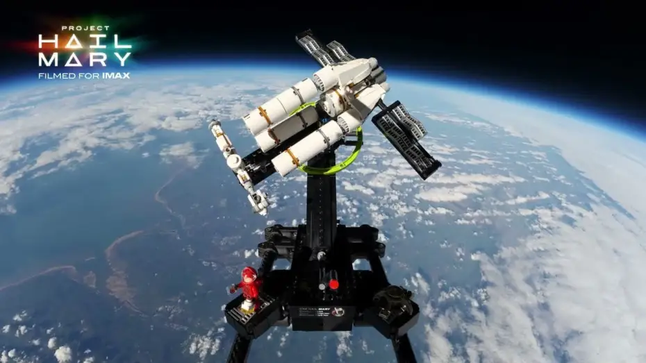 Відео до фільму Проєкт &laquo;Аве Марія&raquo; | Highest Altitude Launch Retrieval of a Lego Set