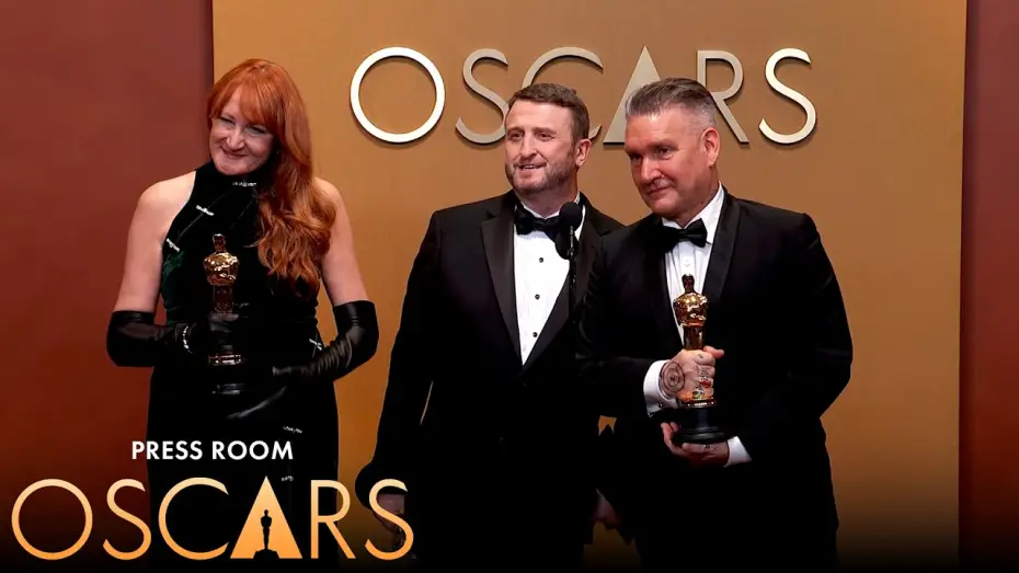 Відео до фільму Франкенштейн | Frankenstein Best Makeup and Hairstyling Press Room Speech | 98th Oscars (2026)